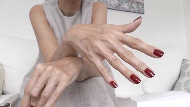 Hand Fetish and Red Fingernails, Summer Dress, JOI, Lady Victoria Valente