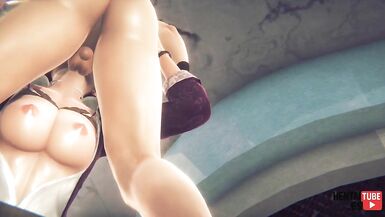 Hentai セクシー熟女のフェラチオとフェラチオ - アニメ マンガ アジア 日本 3D ポルノ - 7 image