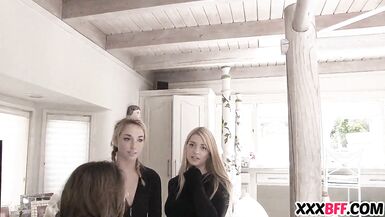 Lesbian MILF punishing teen - 2 image