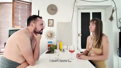 My sexy super neighbor cheats on her husband with me and wants anal sex - 3 image
