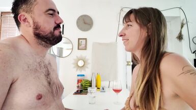 My sexy super neighbor cheats on her husband with me and wants anal sex