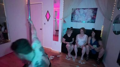 Bachelorette Party Done Right: Taking the Stripper to a Gloryhole - Cliff Media - 3 image