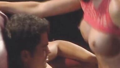 Muscular bastard with huge stick is drilling his amateur bitch