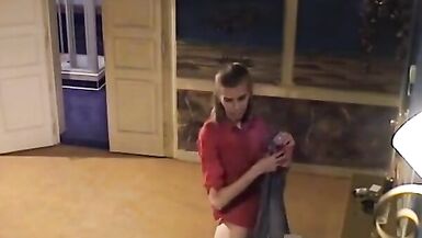 Skinny Lisa Likes His Cum in Big Sister Club - 2 image