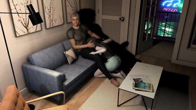 My girlfriend caught me fucking her mother l 3D animation Hentai - 3 image