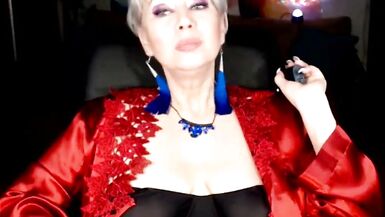 "Aimee Hot MILF" - I love sucking cock .!. )) (official video, color version) 2 solo performances by this mature bitch as a bonus... - 4 image