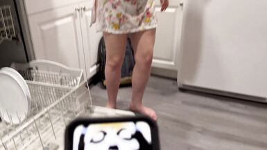 Caught Jerking Off By Busty Redhead Step Mom : Red Eviee : Dirty Tale : Danny Dirt - 2 image