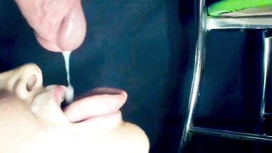 Glero and Laniam have a steamy uncut cock-sucking session and a cum-filled mouth - 12 image