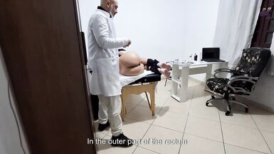 Gabi SweetCoupleStories gets fingered by her doctor during anal exam & gives a steamy handjob in panties - 14 image