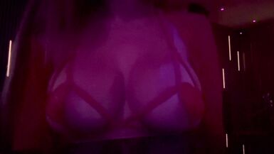 Stepmom Artemisia Love flaunts her natural tits and flashes her juicy boobs in public