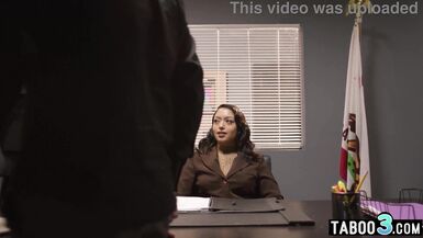 Busty Ebony MILF August Skye & Husband Face Off with Latina Counselor Chad Alva