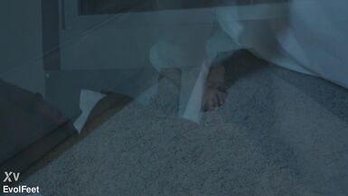 Watch Monique Prada & Aquele Mario's steamy solo session with their feet, giant boobs, and wet pussy!