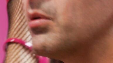 Watch Paige Ashley moan loudly while banging her husband on the kitchen counter