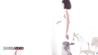 Japanese MILF, Izumi Manaka, gives a hot blowjob and takes a hard pounding from Kenji Suzuki - 1 image