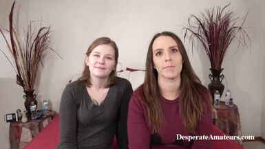 Nicole Bailey, Caralynn Rose & Sgt Miles get their tight pussies destroyed by hard cock in desperate casting audition - 1 image