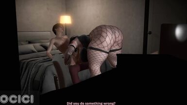 Virtual Reality: Halloween MILF cheats on husband with a big-titted blowjob in 3D - 12 image