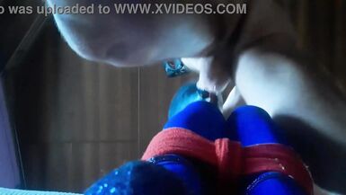 Watch Laura On Heels get dominated and gagged before taking a deep throat and cumshot facial