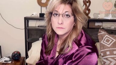 Stepmommy Bo Ridgewood grinds her tight pussy on stepson's face & gets a wet facial - (Custom video) - 2 image