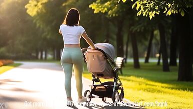 La grossesse de la sissy mène à une transformation MILF sauvage et torride - 14 image