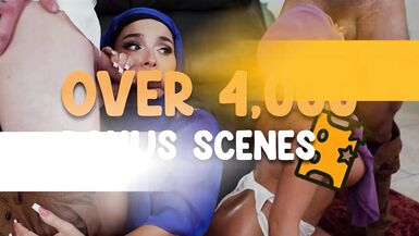 Stepmom Bunny Madison & Mona Azar get down & dirty with their naughty stepson's secret stash - 1 image
