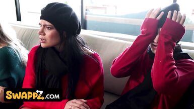 Stepmom Bunny Madison & Mona Azar get down & dirty with their naughty stepson's secret stash - 3 image