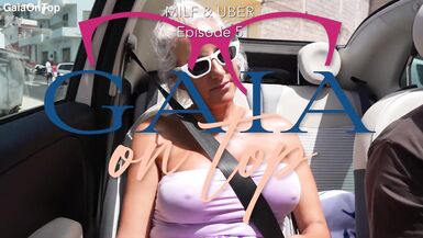 BearBang and GaiaOnTop take on MILF and UBER's anal gear in a wild car ride