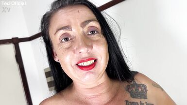 Hot MILF Carla Marchioni gets a quickie with Binho Ted in POV - 4 image