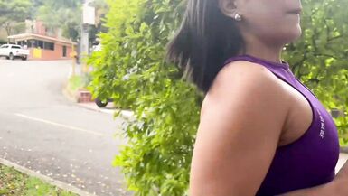 Watch Kylei Ellish, the curvy Latina MILF, beg for help & get pounded hard by The Pipeboy - 1 image
