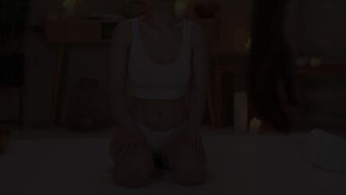Camila Nissa and Antonia Sainz indulge in steamy pussy licking and scissoring in a romantic massage room - 1 image