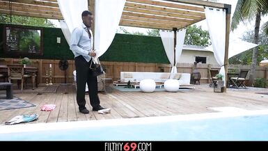 Natasha Nice's big tits bounce as real estate agent Jonathan Jordan pounds her in interracial anal action - 5 image
