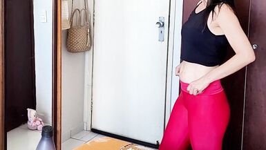 Step Son's Friend visits the mature MILF next door and pounds her creamy pussy