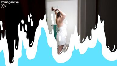 ImMeganLiveın müstehcen konuşmalar ve inlemelerle dolu POV yağa batırılmış duşunu izleyin - 4 image