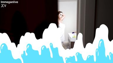 ImMeganLiveın müstehcen konuşmalar ve inlemelerle dolu POV yağa batırılmış duşunu izleyin - 8 image