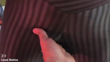 Watch Nicoly Mattos and BlondeLiberal take turns pounding their hubby with a condom
