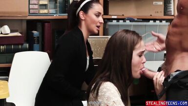 Marcus London, Sheena Ryder & their stepdaughters get caught and punished for their naughty antics - 6 image