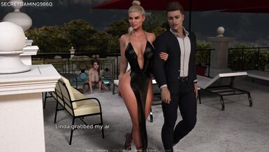 Watch two curvy MILFs caught in hot threesome action by husband's friend with big dicks - 15 image