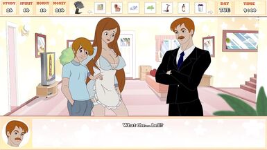 Watch MILF Del GIMNASIO & Rubia in this cartoon porn game with a twist - Chapter 1 - 13 image