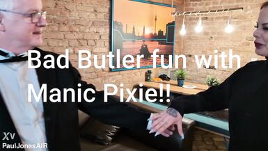 Manic Pixie Dream Girl gets her curvy body drilled by her butler Paul Jones