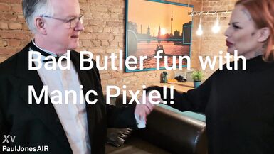 Manic Pixie Dream Girl gets her curvy body drilled by her butler Paul Jones