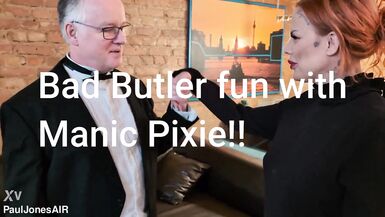 Manic Pixie Dream Girl gets her curvy body drilled by her butler Paul Jones