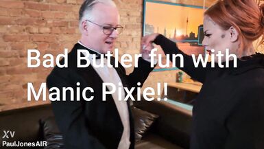 Manic Pixie Dream Girl gets her curvy body drilled by her butler Paul Jones