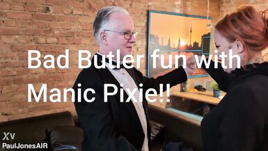 Manic Pixie Dream Girl gets her curvy body drilled by her butler Paul Jones