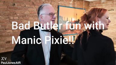 Manic Pixie Dream Girl gets her curvy body drilled by her butler Paul Jones