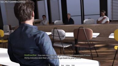 Stepmom Gives Horny Tenant a BJ & Sucks His Huge Cock in 3D HeartProblems - PC Game - 3 image