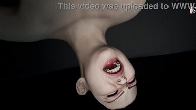 Regarde Sarla, la MILF pulpeuse en 3D, dominer et baiser les gros seins de son amie en tenue sexy et lingerie