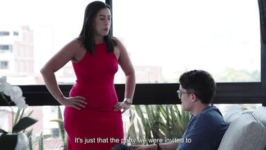 Kylei Ellish surprises hubby with deepthroating, spit-on, and deep-throating his big cock anniversary surprise - 1 image