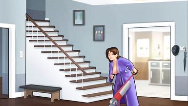 Stepmom Hotsummer692 gets a steamy 3D massage in Summertime Saga Chapter 8