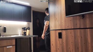 Watch Brian Evansx and his two buddies share curvy ebony MILF wife in interracial threesome frenzy - Cuckold action included! - 12 image