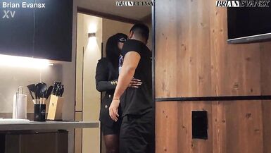 Watch Brian Evansx and his two buddies share curvy ebony MILF wife in interracial threesome frenzy - Cuckold action included!