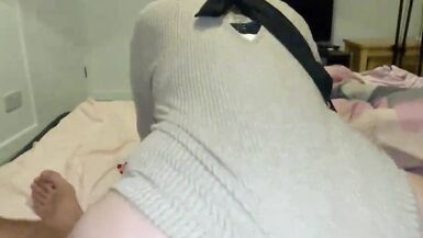 Stepmom Dalenedeb gives her stepson a wild ride and sucks his huge dick in POV - 14 image
